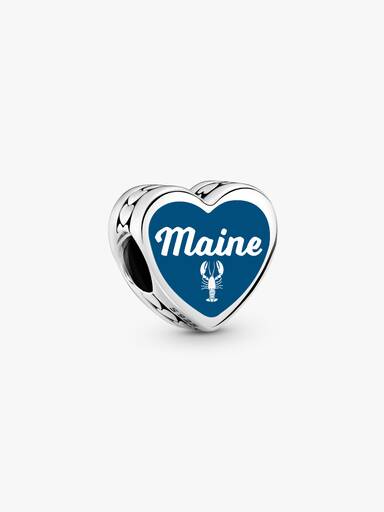 Maine Heart Charm - Image 2