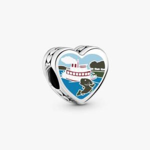 Mississippi Heart Charm