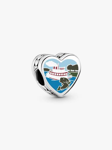 Mississippi Heart Charm