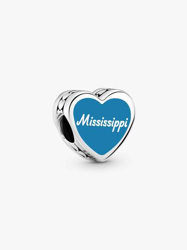 Mississippi Heart Charm - Image 2
