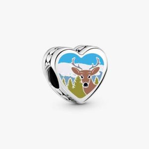 New Hampshire Heart Charm