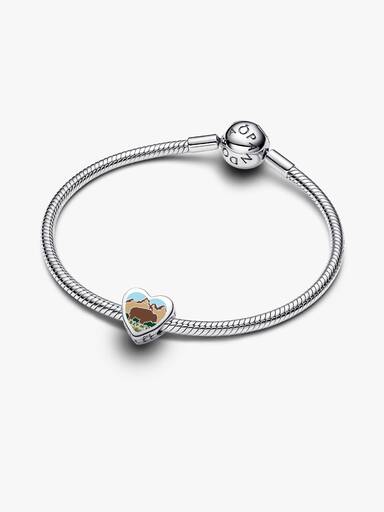 North Dakota Heart Charm - Image 2