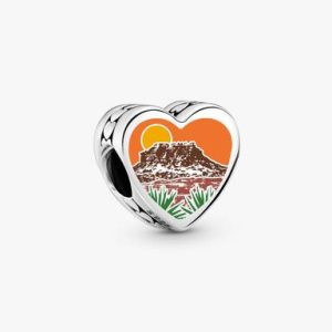 Oklahoma Heart Charm