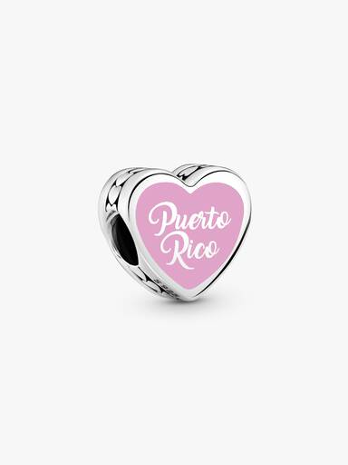Puerto Rico Heart Charm - Image 2
