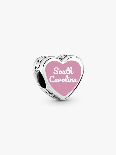 South Carolina Heart Charm - Image 2