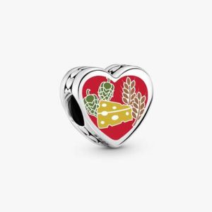Wisconsin Heart Charm