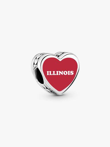 Illinois Heart Charm - Image 2