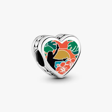 Hawaii Hula Sunset Charm
