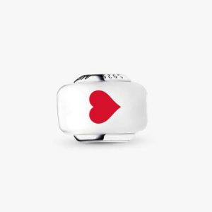 Hearts Murano Charm