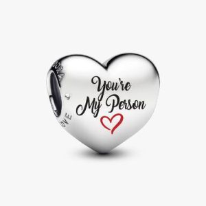 Engravable You're My Person Heart Charm