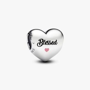 Blessed Heart Charm
