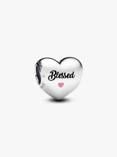 Blessed Heart Charm