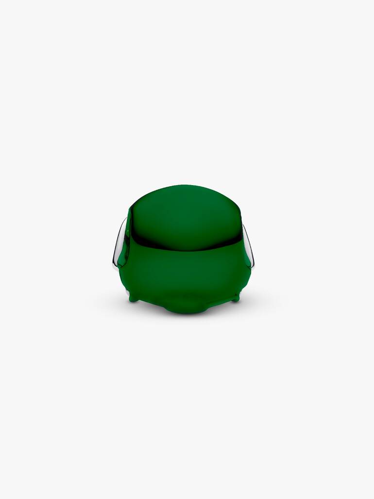 Green Football Helmet Charm - Image 2