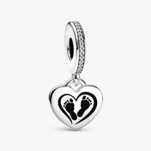 Footprint Dangle Charm