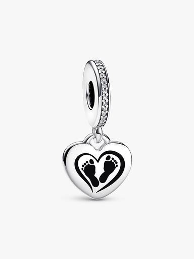 Footprint Dangle Charm