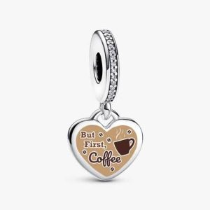 But First Coffee Dangle Charm