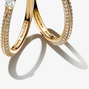 Pandora ME Blue Dual Ring Set