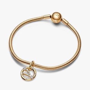Taurus Zodiac Dangle Charm Bracelet Set