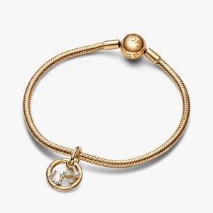 Scorpio Zodiac Dangle Charm Bracelet Set