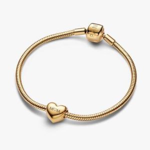 BE LOVE Engravable Heart Bracelet Set