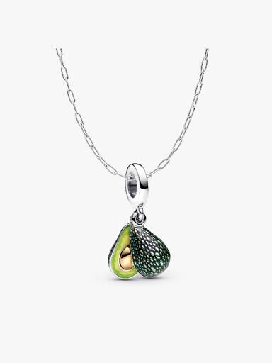 Avocado Dangle Charm Necklace Set