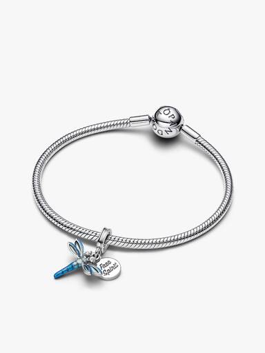 Dragonfly Dangle Charm Bracelet Set