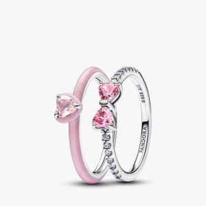 Think Pink Ring Set