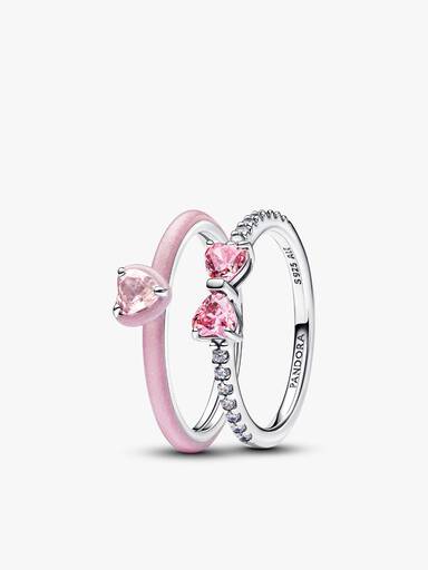 Think Pink Ring Set