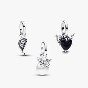 Angel Wings Charm Trio