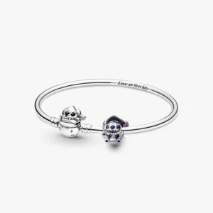 Disney Stitch Graduation Charm Bracelet