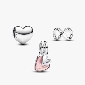 Mom Infinty Love Charm Trio