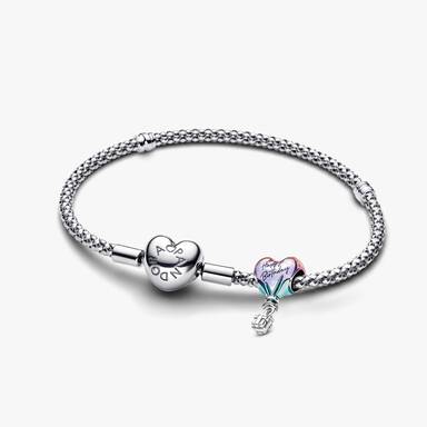Birthday Balloon Studded Bracelet Set