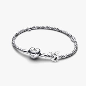 Taurus Zodiac Charm Studded Bracelet Set
