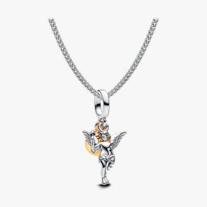 Cupid Dangle Charm Necklace