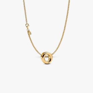 Letter O Charm Necklace