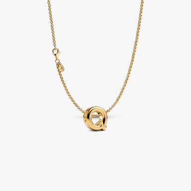 Letter Q Charm Necklace