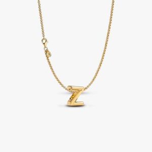 Letter Z Charm Necklace