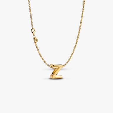 Letter Z Charm Necklace