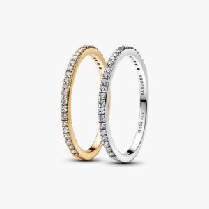 Lab-Grown Diamond Half Eternity Ring Duo