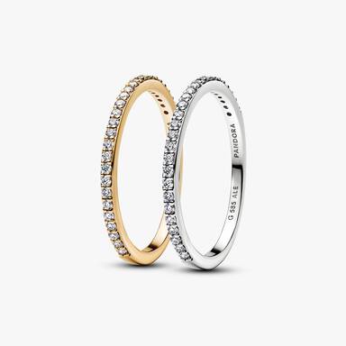 Lab-Grown Diamond Half Eternity Ring Duo