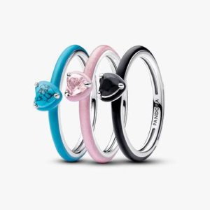 Good Karma Chakra Hearts Ring Trio