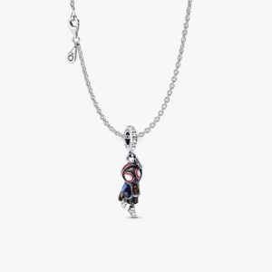 Marvel Spider-Man Miles Morales Charm Necklace Set