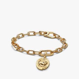 Bold and Brave Textured Medallion Bracelet Set