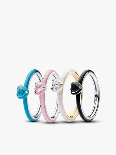 Chakra Foursome Rings Set