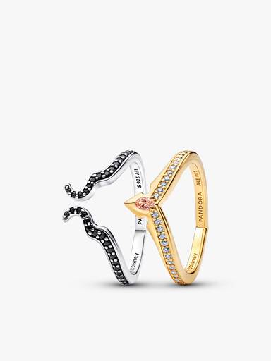 Disney's Aurora and Maleficent Ring Set
