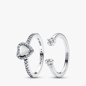Open Hearts Ring Set