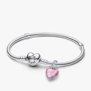 I Love You Mom Charm Bracelet