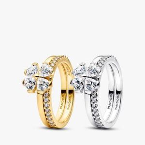 Four Leaf Clover Friendship Rings