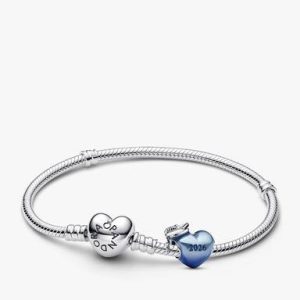 2026 Blue Graduation Charm Bracelet Set