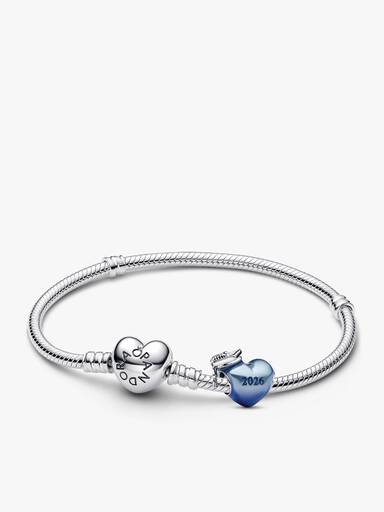2026 Blue Graduation Charm Bracelet Set